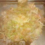 辛子明太子モチチーズもんじゃ焼き