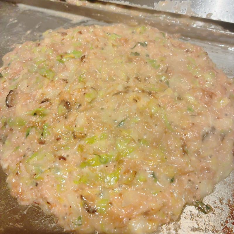 明太大葉バターもんじゃ焼き(お好み焼・鉄板焼 徳川八木店)