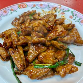 ホルモンの味噌炒め(餃子の王将 深草竹田店 )