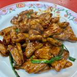 ホルモンの味噌炒め(餃子の王将 深草竹田店 )