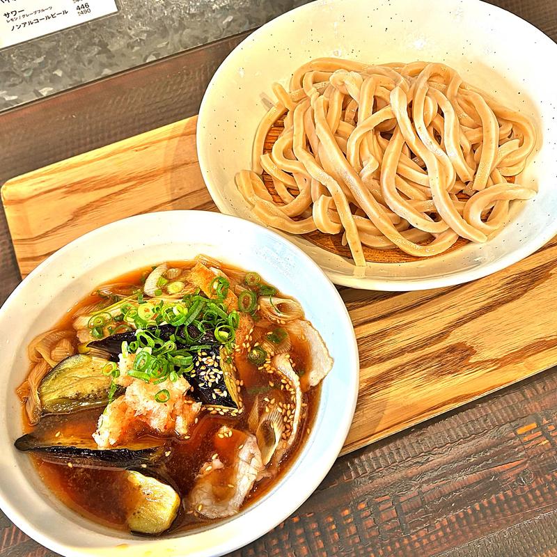 肉茄子汁うどん(武蔵野うどん 澤村)