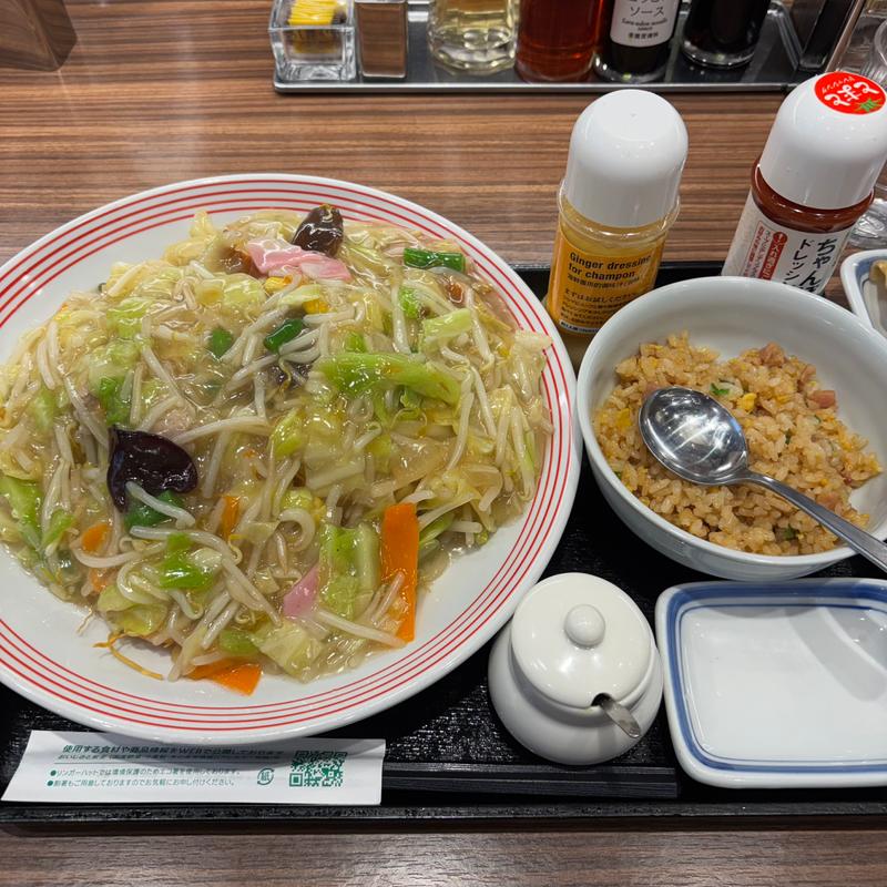野菜たっぷり皿うどん(リンガーハット 京急川崎駅前店)