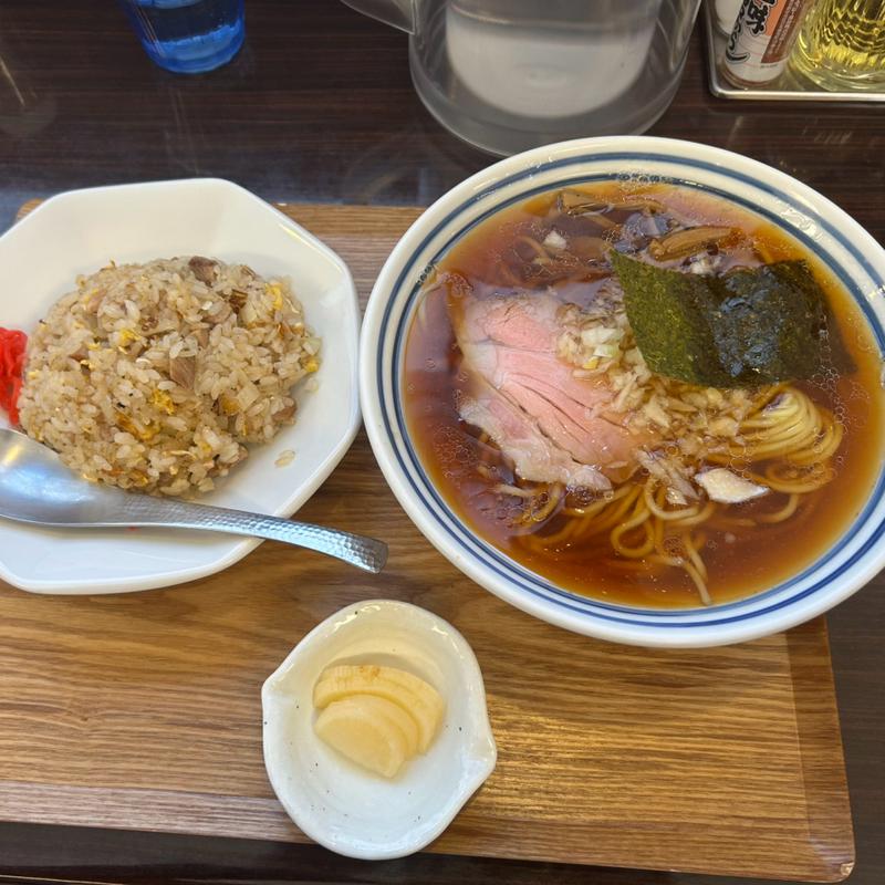 ラーメンセット　並盛(中華こしじ)