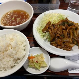 豚肉の黒コショウ炒め定食(中華食堂 da ru ma)
