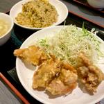 唐揚げ定食(4個)
