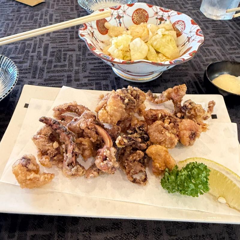 イカゲソ唐揚げ(東武藤が丘カントリー倶楽部レストラン )