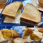 チェーダーチーズのチキンカツサンド(神戸屋キッチン 青葉台店)