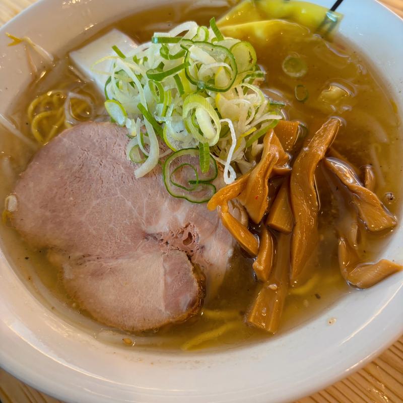塩ラーメン(すみれ 中の島本店)