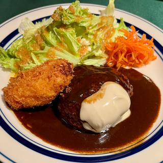 カニクリームコロッケ&チーズハンバーグ
