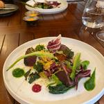 カツオ・北山農園”旬野菜サラダ”(Cultiver)