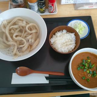つけカレーうどん(300g)ライスセット