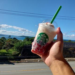 ストロベリーフラペチーノ(スターバックス コーヒー 沖縄本部町店)