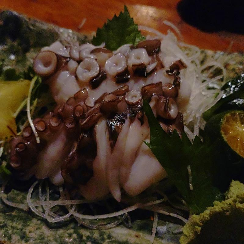 島ダコの刺身(まーちぬ家 )