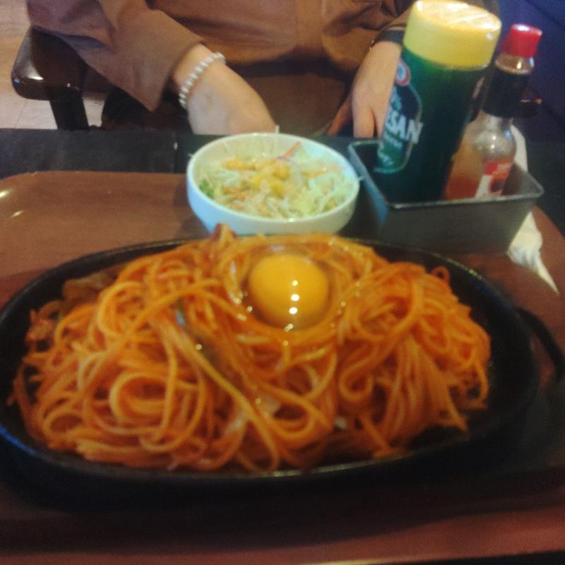 ナポリタン定食(美濃源 )