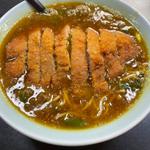 カツカレーそば(そば処 みすゞ庵)