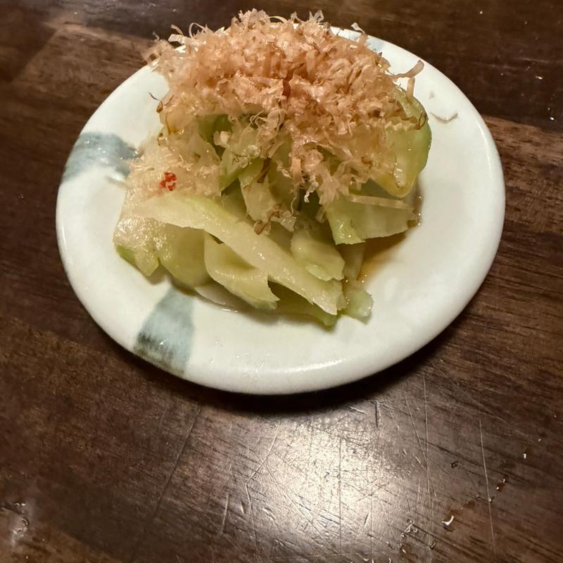 青ザーサイ(天満酒場 ニチコレ （旧 日日是光日）)