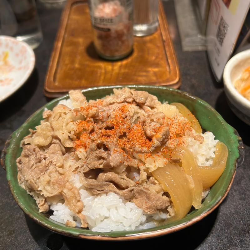 養老牛丼(養老乃瀧 鶯谷店)