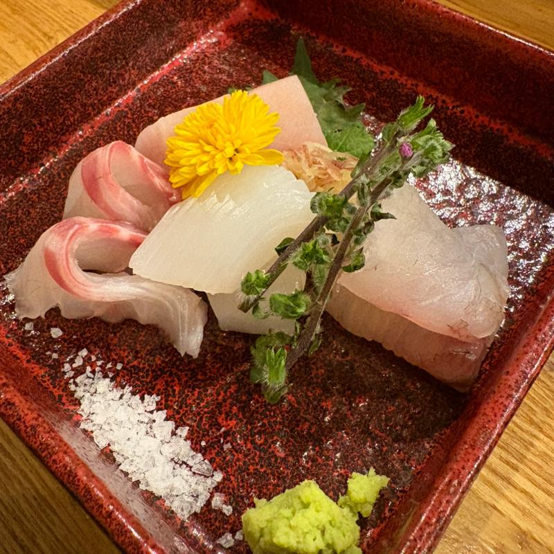 刺身盛り合わせ(サケトメシ 百春)