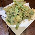 菜の花の天ぷら