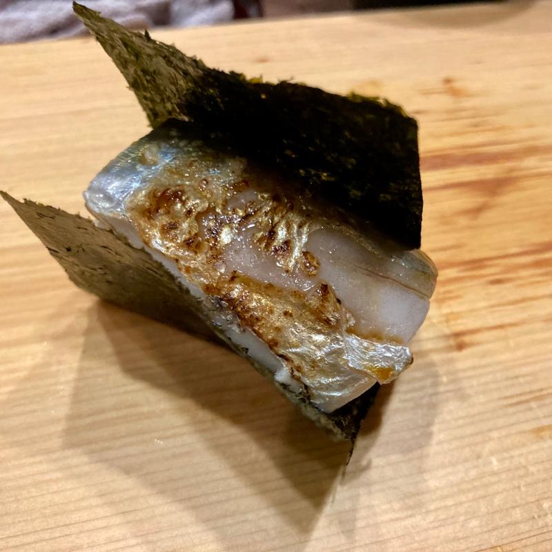 いわし(立ち食い寿司 極)