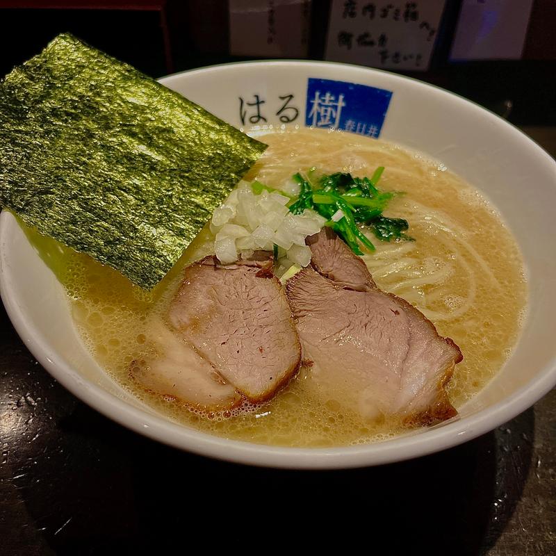 濃厚豚骨醤油らーめん 塩バージョン(はる樹)