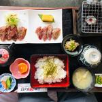 日南一本釣りカツオ炙り重