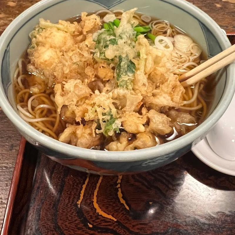 かき揚げ蕎麦(泰明庵)