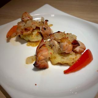 若鶏のオーブン焼き ディアボラ仕立て