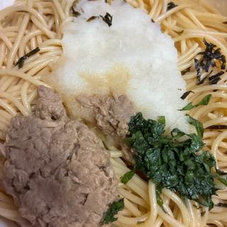 ツナと大根おろしの和風パスタ