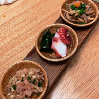 珍味三種盛り