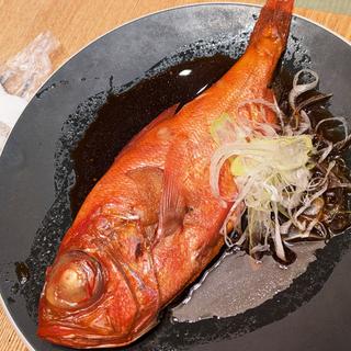 金目鯛の煮付け(とびっきり鮮魚 鹿島田酒場)