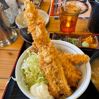 昼得丼 穴子カツ丼、豚汁変更