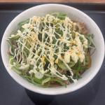 ねぎマヨ辣牛めし