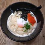 明太クリームうどん