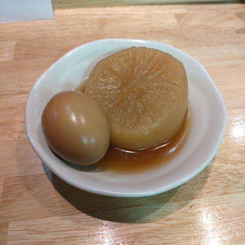 おでん(大根＆たまご)(大衆酒場 といろ)