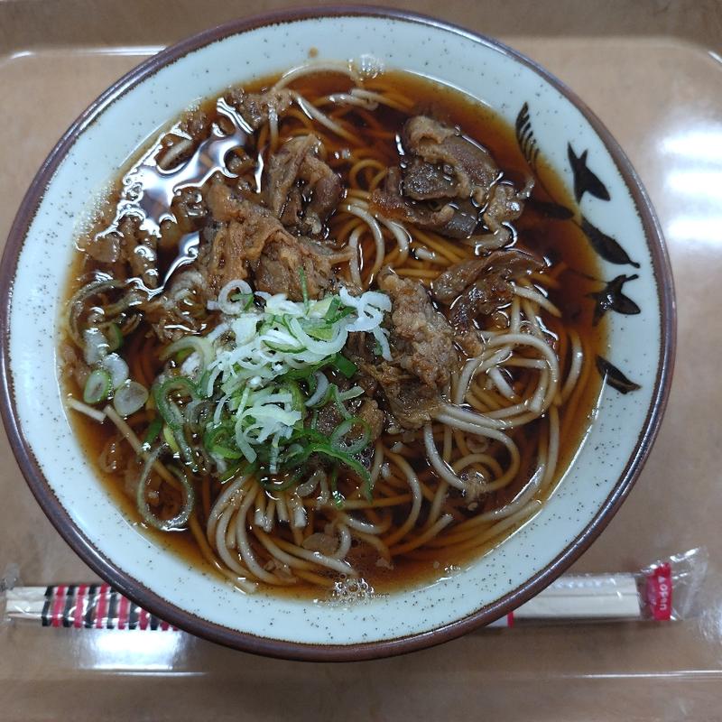 肉そば(富士山食堂)
