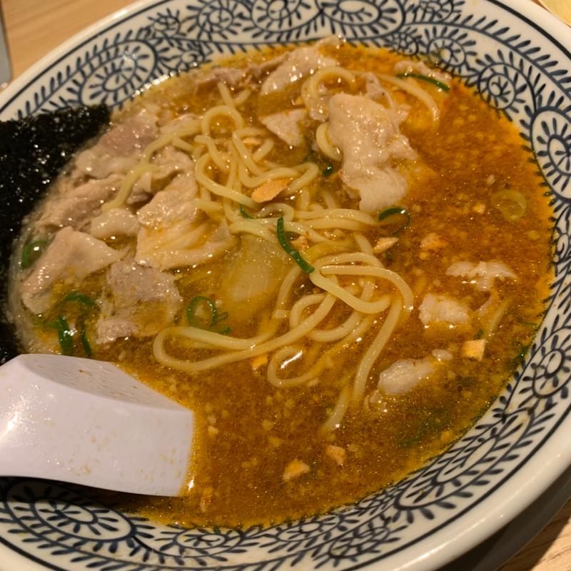 肉そば(丸源ラーメン 上板橋店)
