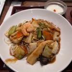 五目あんかけ焼きそば(西安餃子 東京オペラシティ店)