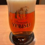 YEBISUプレミアムエール(ヱビスバー 札幌アピア店 (YEBISU BAR Sapporo Apia))