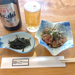 鴨のわさび和え