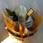 黒豆のモンブラン