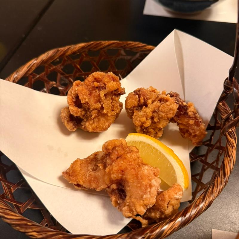 鶏唐揚げ(割烹 源氏)