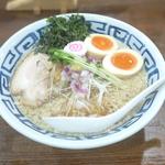 背脂と生姜の醤油らーめん 玉子(麺や六八)