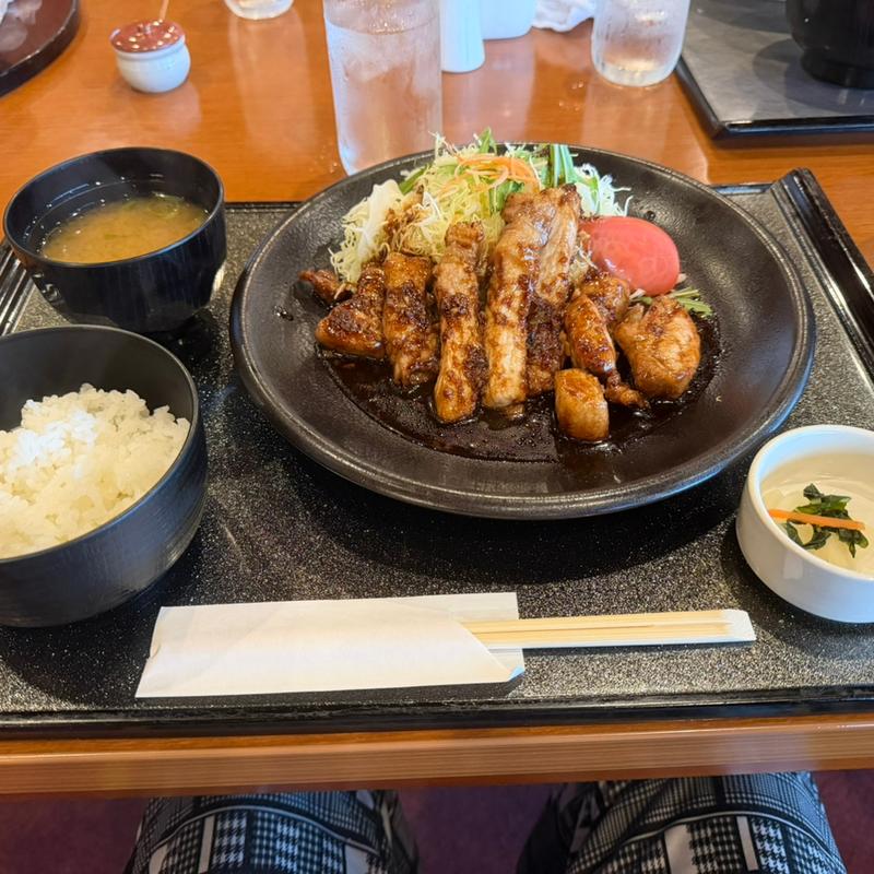 鈴鹿産 幻泉山崎豚 トンテキ膳(鈴鹿カンツリークラブレストラン )