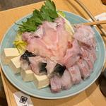 捌きたてのてっちり