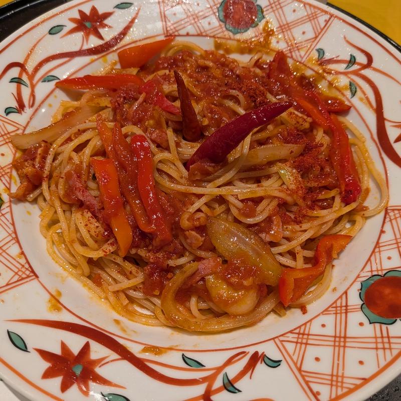 赤鬼スパゲッティー(洋麺屋五右衛門 横浜ポルタ店)