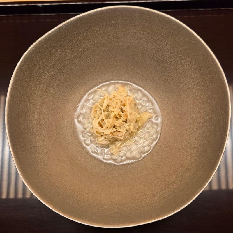 加能ガニのリゾット(鮨 髙橋 謙太郎)