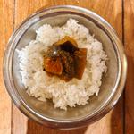 茄子のアチャール飯(麺楽 軽波氏)