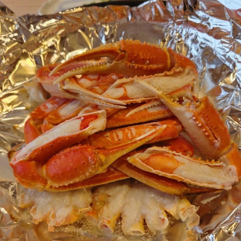 蒸しガニ(丹後　神の温泉　旅館　すずらん （旅館　すずらん）)