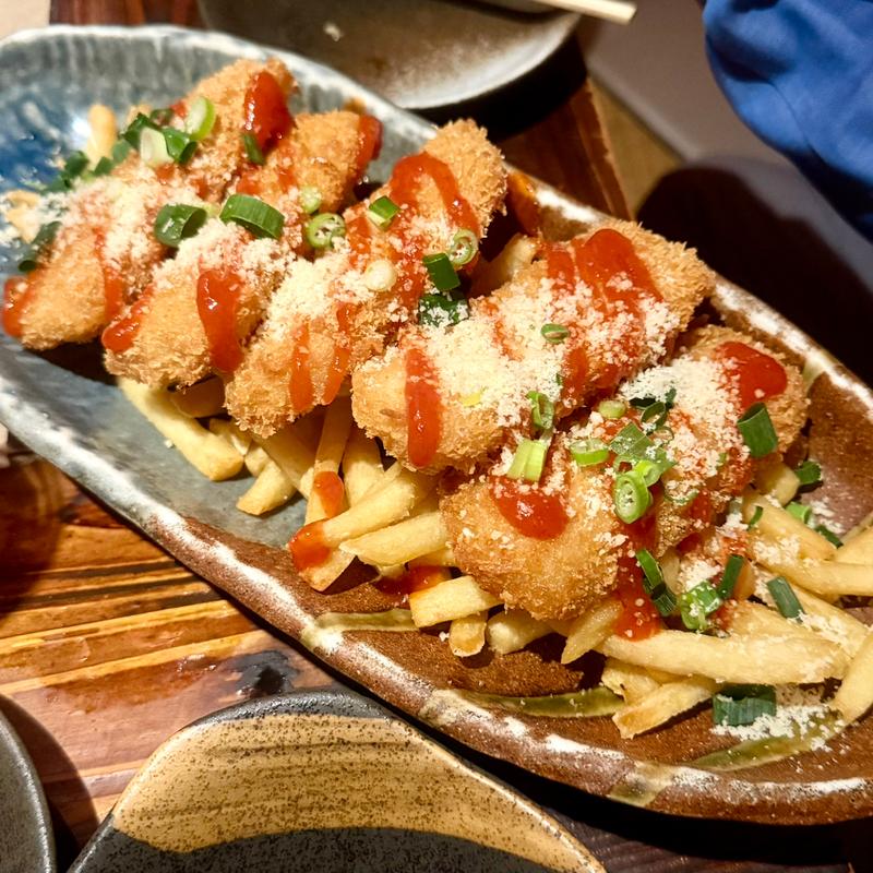 イカフライ(炉端焼き 楽華日 大泉邸 海鮮 個室 居酒屋)